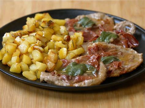 Saltimbocca alla Romana con contorno