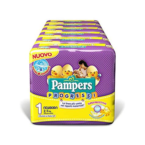 Filtrante a fori larghi Pampers Progressi Newborn