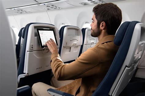 Schermi e Connettività a Bordo Air France