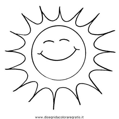 Disegno di un sole nero