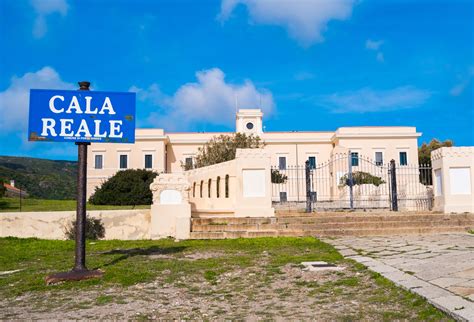Mappa schematica dell'area di Cala Reale e Fornelli sull'Asinara