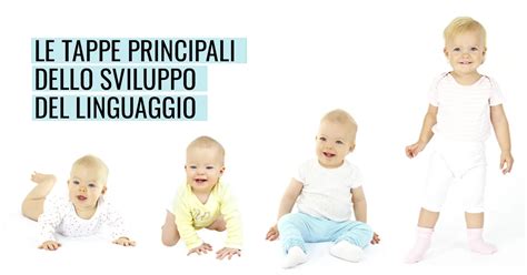 Diagramma delle tappe principali dello sviluppo del linguaggio