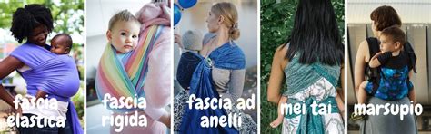 Tipi principali di supporti babywearing