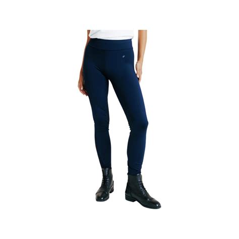 bambino che indossa pantaloni da equitazione tecnici con rinforzi