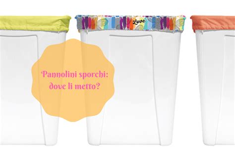 Accessori per la gestione dei pannolini lavabili: wet bag, velini, inserti