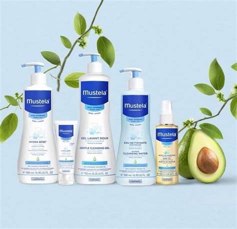 Mustela product range banner