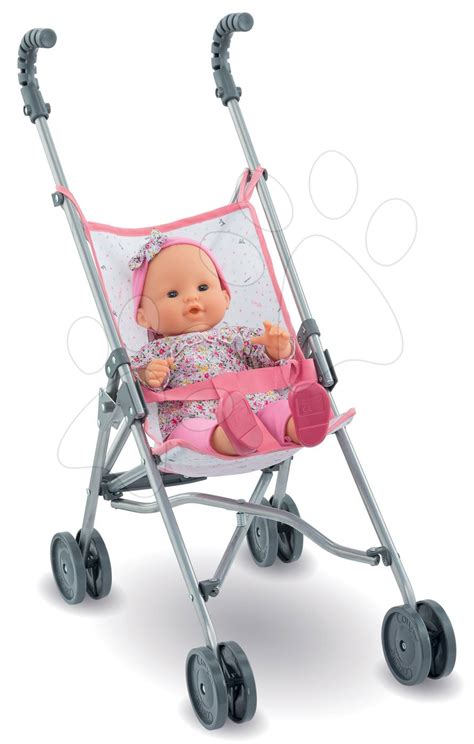 Passeggino per bambole Corolle pieghevole Umbrella Stroller in azione