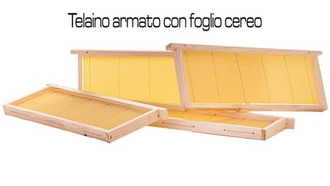 Dettaglio di telaini per nuclei di fecondazione