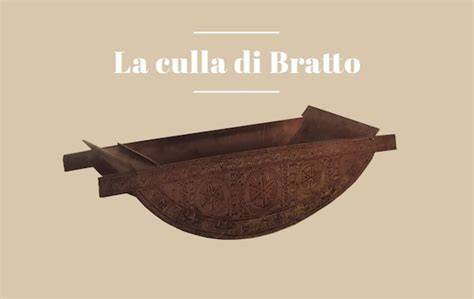 Culla di Bratto con decorazioni apotropaiche