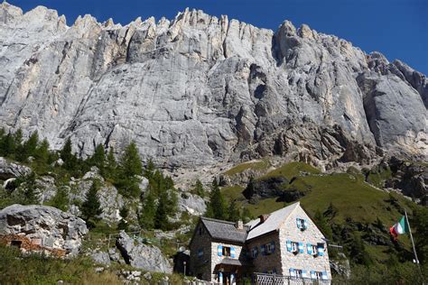 Vista panoramica dal Rifugio Falier