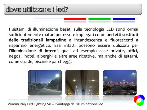 Vantaggi dell'illuminazione LED