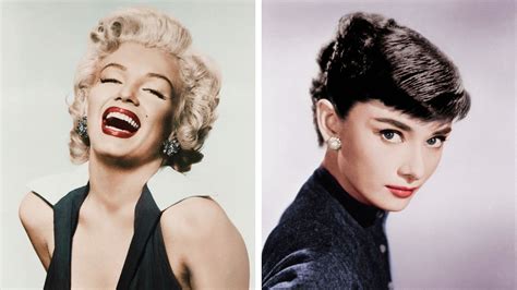 Audrey Hepburn e Marilyn Monroe che indossano pantaloni a sigaretta