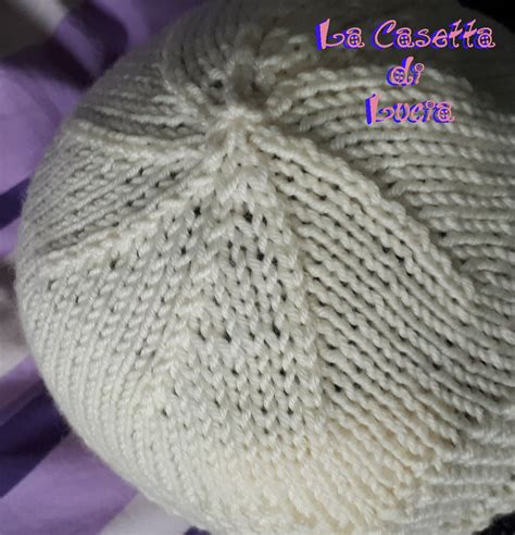 Schema grafico delle diminuzioni per il cappellino