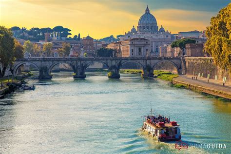 Paesaggio fluviale sul Tevere