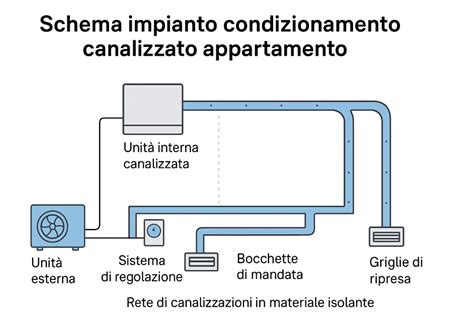 Schema di un impianto di deumidificazione integrato in una cella di stagionatura