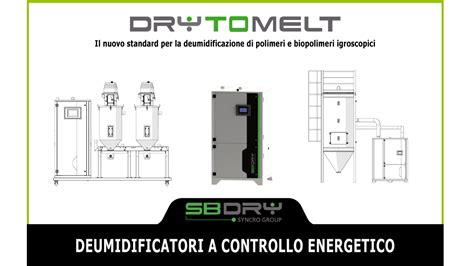 Dettaglio tecnico di una unità di deumidificazione serie MLT