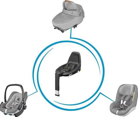 Diagramma dimensioni Maxi-Cosi FamilyFix3