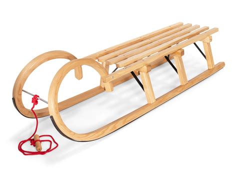 Slitta tradizionale in legno del Feltrino