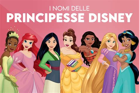 Tutte le Principesse Disney ufficiali