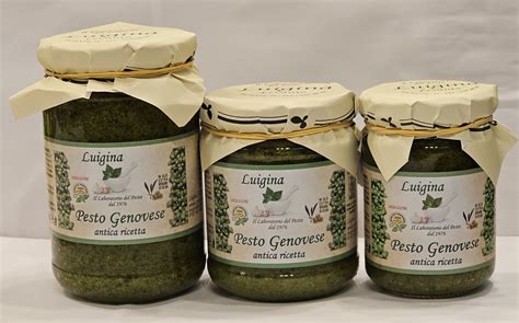 Pesto conservato in vasetti