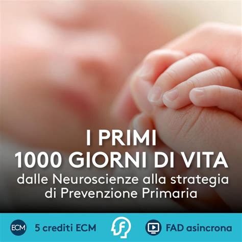 Illustrazione dei primi 1000 giorni di vita del bambino