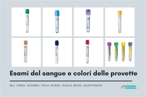 Esami del sangue in provette
