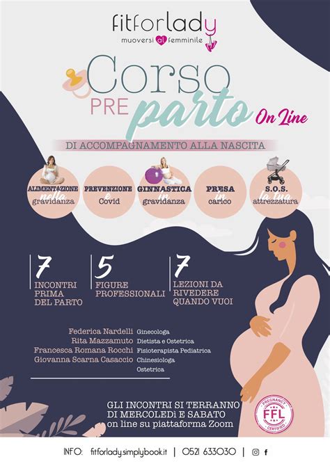 Grafico benefici corsi pre-parto (es. riduzione cesareo, aumento allattamento)
