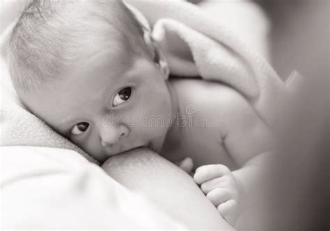 Neonato allattato al seno
