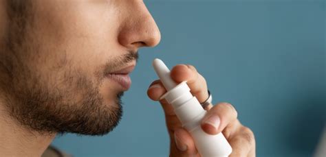 diagramma esplicativo del funzionamento dello spray nasale con nebulizzazione di microgocce