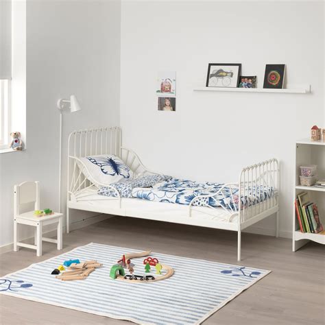 Lettino MINNEN bianco in stile romantico