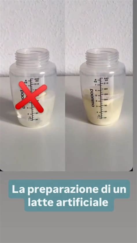 Preparazione sicura biberon