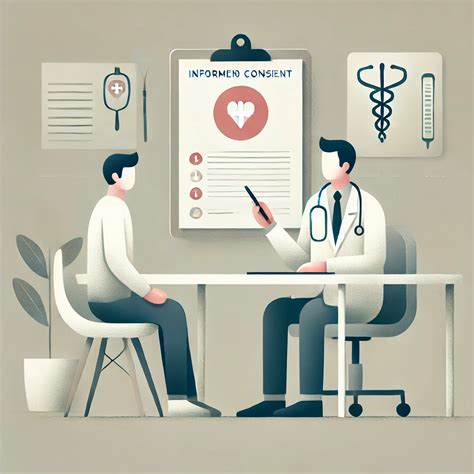 Rappresentazione grafica dei diritti del paziente e del consenso informato