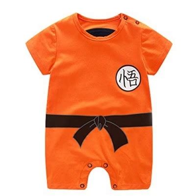 Tutina Neonato Goku Dragon Ball in Azione