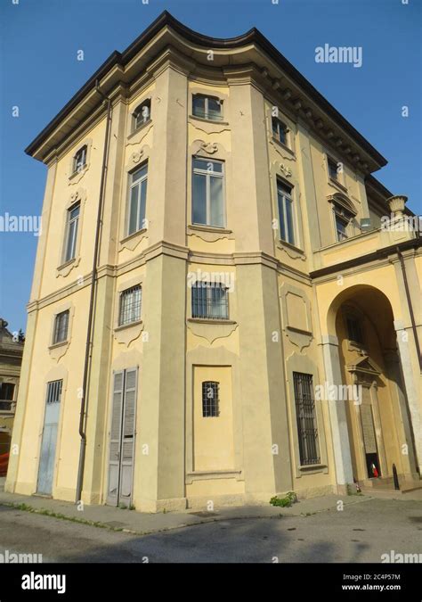 Veduta d'epoca di Villa Pusterla-Crivelli