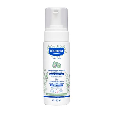 shampoo mousse mustela per crosta lattea
