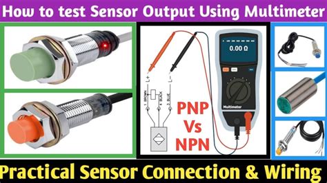 Multimeter testing a DPF pressure sensor