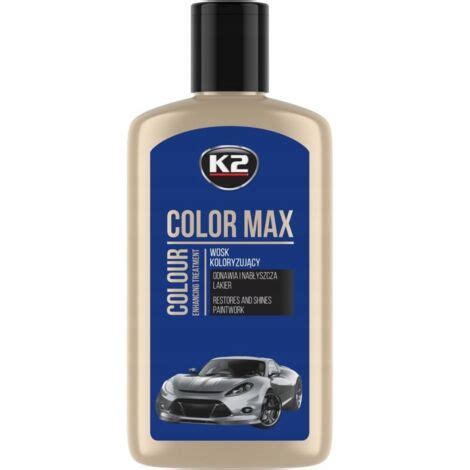 flacone di cera per auto K2 Color Max