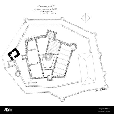 Ricostruzione del Castello di Tutino nel XV secolo