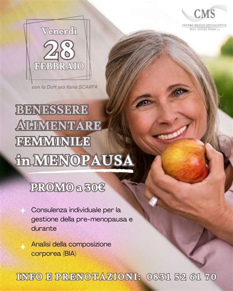 Benessere in menopausa: un approccio specialistico