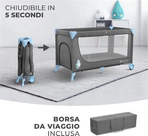 Lettino da viaggio pieghevole