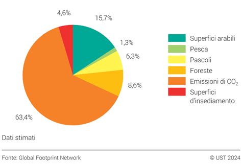 grafico a torta che mostra la composizione ecologica del pannolino