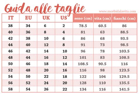 diagramma di conversione taglie Converse UK US EU e lunghezza in cm