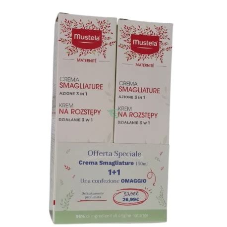 Packaging Crema Smagliature Mustela Maternité