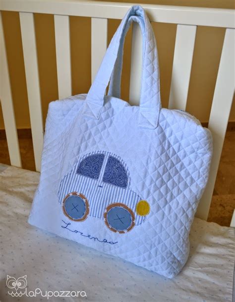 Borsa cambio neonato finita e personalizzata
