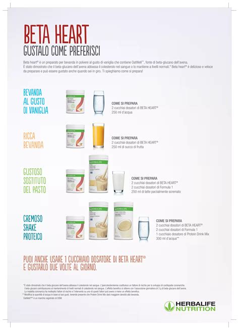 differenti gusti di shake in polvere