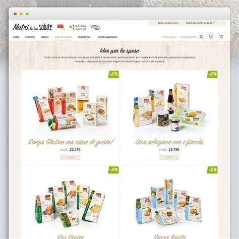 e-commerce prodotti salutistici