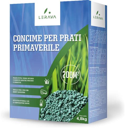 Concime per prato e attrezzi per la distribuzione
