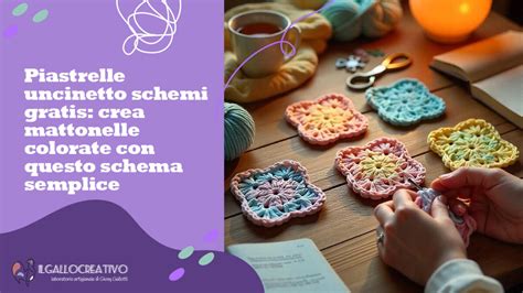Schema di un'asola all'uncinetto