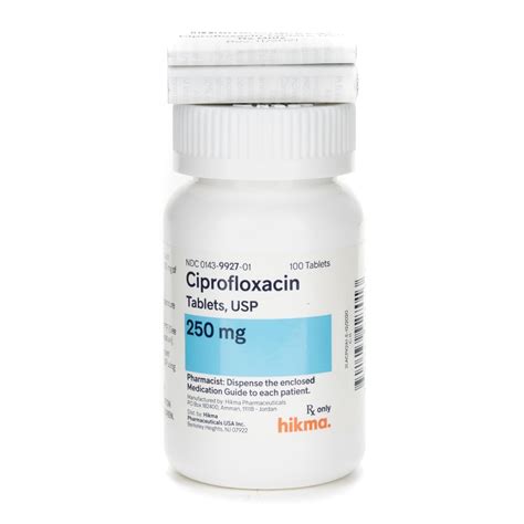 Ciproxin bottle