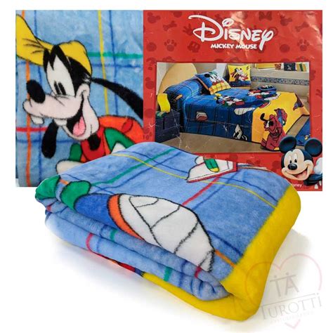 Coperta culletta Topolino Pluto